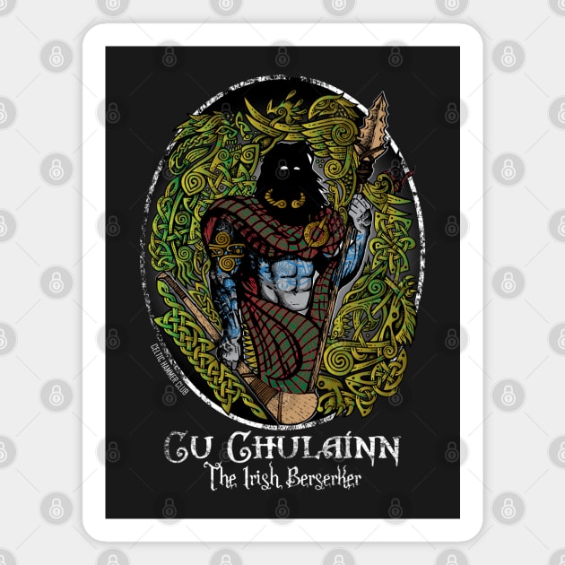 Cú Chulainn: The Irish Berserker Magnet by celtichammerclub